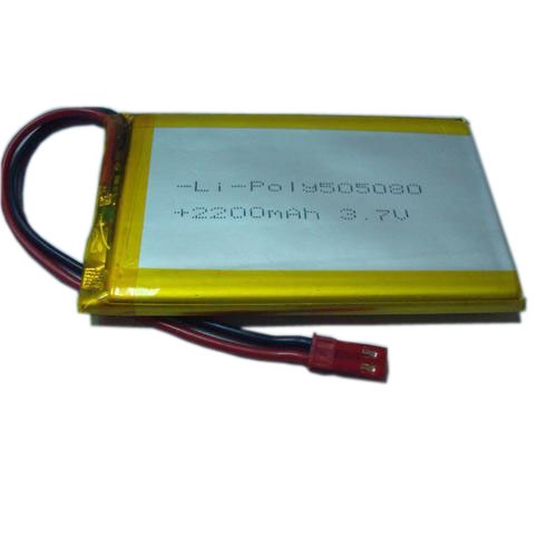 3.7V 2200mAh lithium polymer battery model 505080
