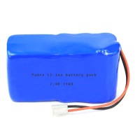 7.4v 11Ah li-ion rechargeable battery pack