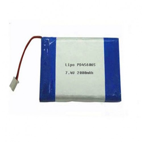 Custom lipo battery pack 7.4V 2000mAh PD456065
