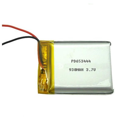 Lipo battery 3.7V 930MAH PD653444