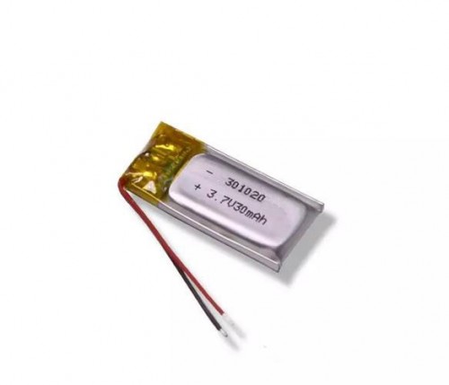 Ultra small LiPO battery 3.7V 20mAh PD301020