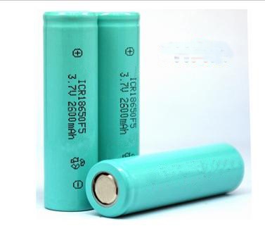 18650 Li-ion battery 2600mAh cylindrical lithium ion battery