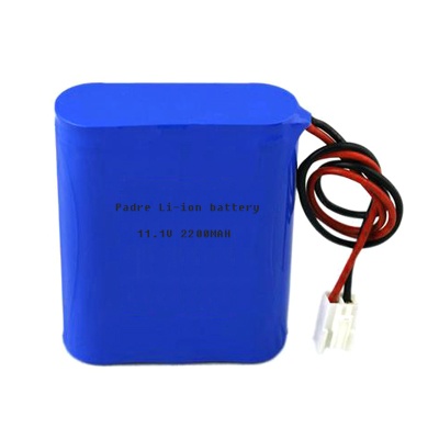 11.1v 2200mAh 18650 li-ion battery pack