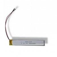 11mm narrow 3.7V 250mAh lithium polymer battery...