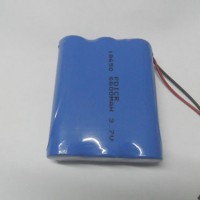 3.7V 6600mAh 18650 li-ion battery pack 1S3P