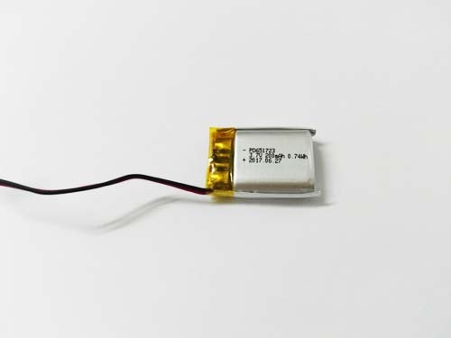 Tiny size small lipo battery 3.7v 200mAh PD651723