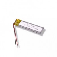 8mm ultra narrow lipo battery 3.7V 40mAh