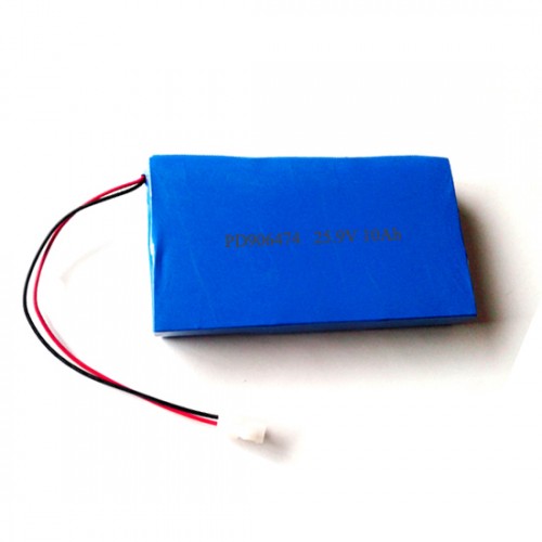 25.9v 10Ah lithium polymer battery pack 906474