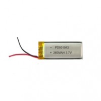 Lipo battery 3.7V 260MAH PD501542 China bluetoo...