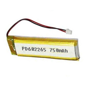 Lipo battery 3.7V 750mAh PD602265