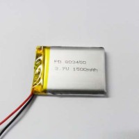 Lithium polymer battery 3.7v 1500mAh PD803450