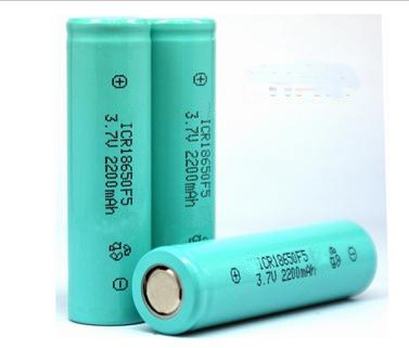 Li-ion battery 18650-2200mAh cylindrical lithium battery
